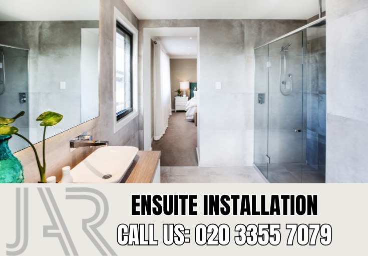 Ensuite Installation by Belsizepark Bathroom Fitters