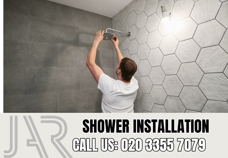 Shower Installation by Belsizepark Bathroom Fitters